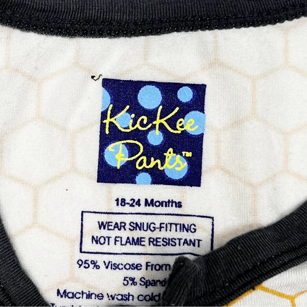 Kickee Pants Natural Honeycomb‎ Footie